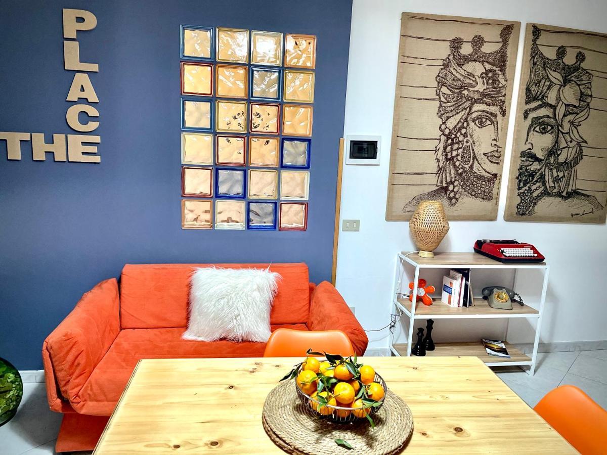 The Place Apartment Terrasini Bagian luar foto